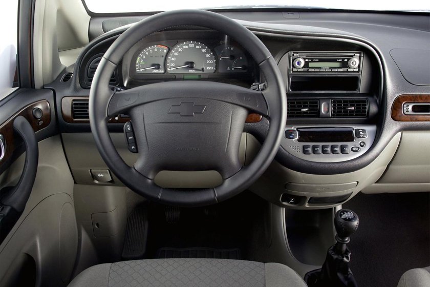 Chevrolet Rezzo салон