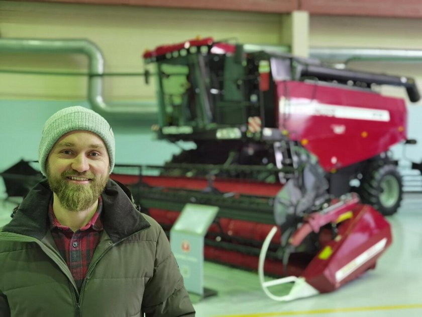 Роторный комбайн