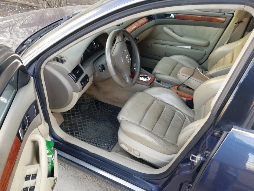 Audi a6 c5 салон бежевый