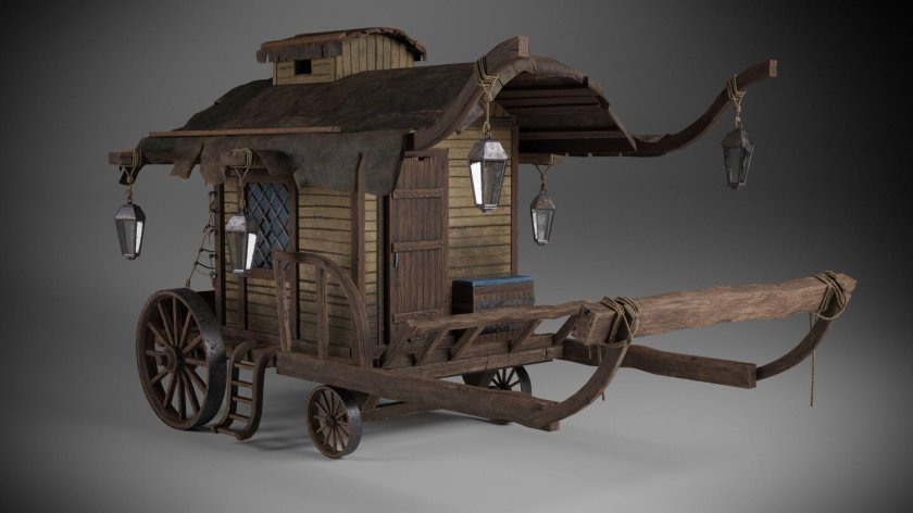 Повозка фэнтези