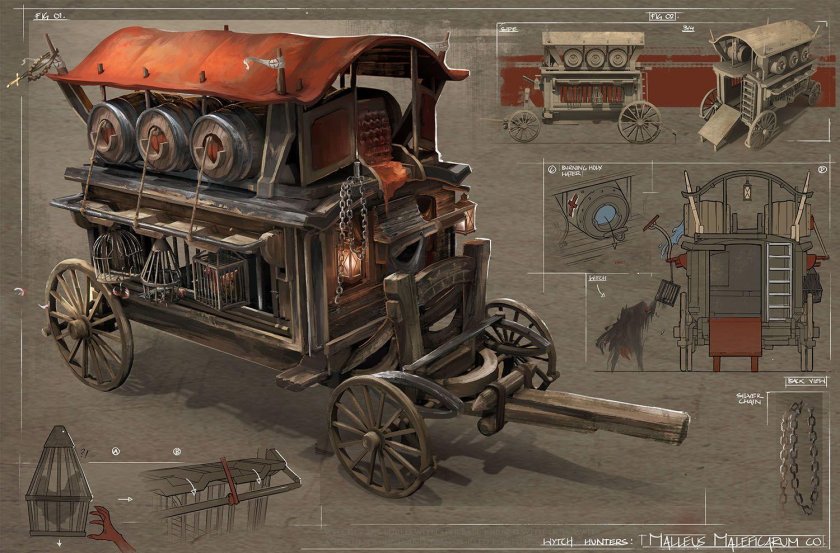 Повозка фэнтези