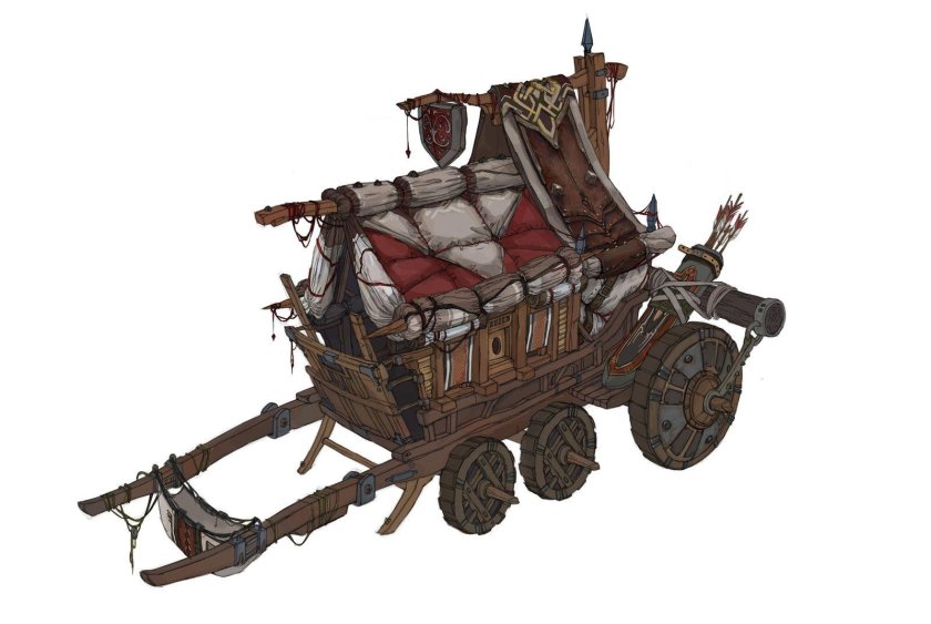 Телега ДНД токен