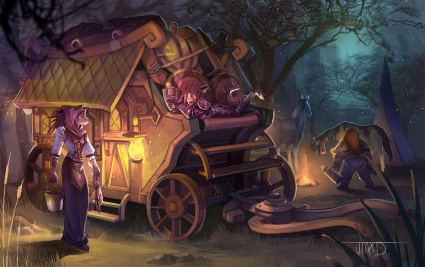 Лавка торговца ДНД