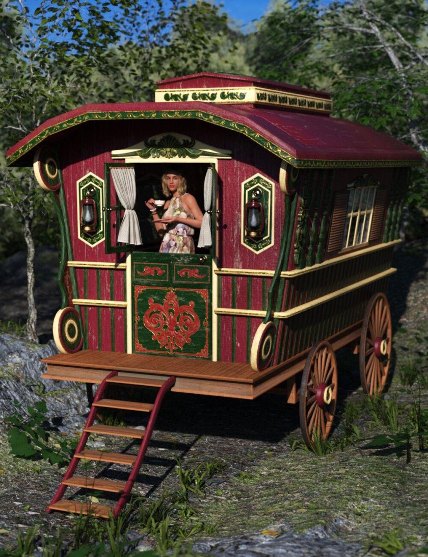 Gypsy caravan