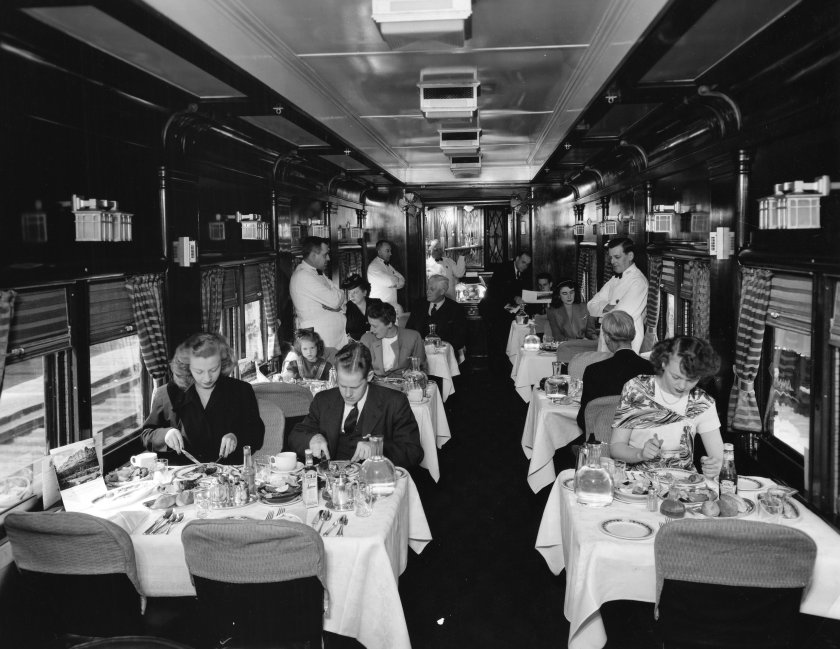 Вагоны, вагон ресторана СССР