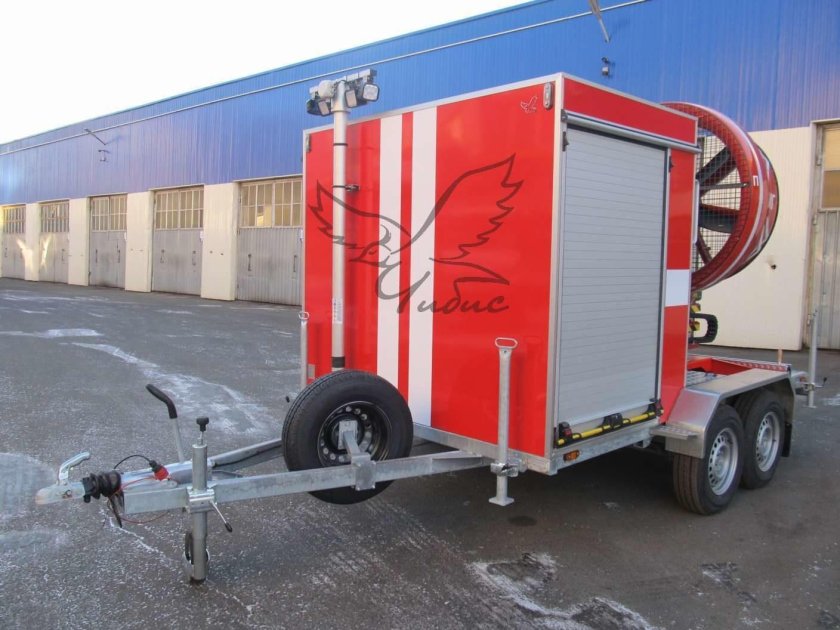 Автомобиль дымоудаления ад (МАЗ 5309)