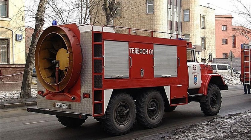 Пожарный автомобиль дымоудаления ад-120 КАМАЗ-4326