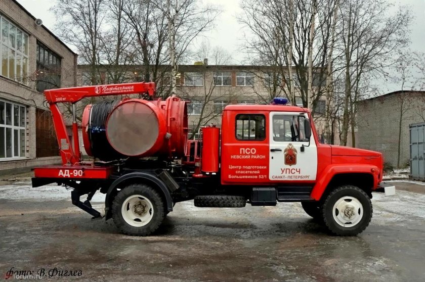 Автомобиль дымоудаления пожарный ад - 90 ГАЗ-33086