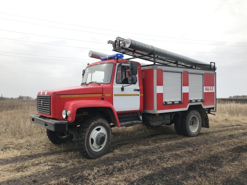 ГАЗ 33086 пожарная автоцистерна