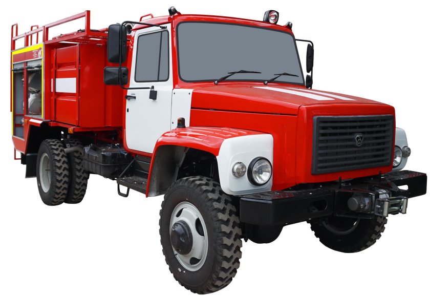 Газ 33086 пожарная автоцистерна