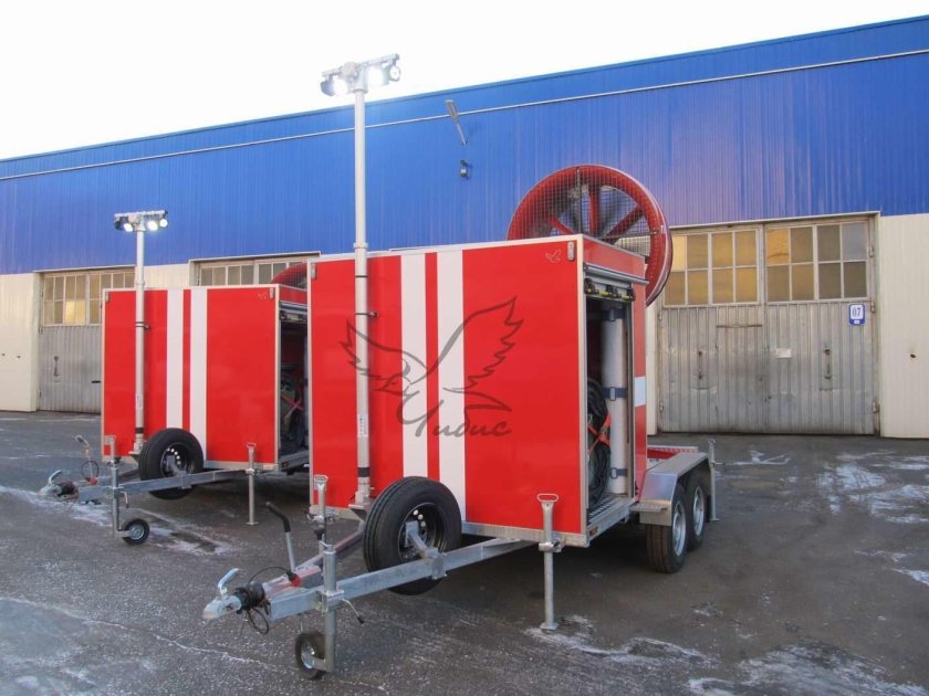 Прицеп дымоудаления Пд-60/20