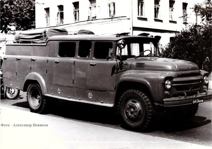 Автомобиль газодымозащитной службы