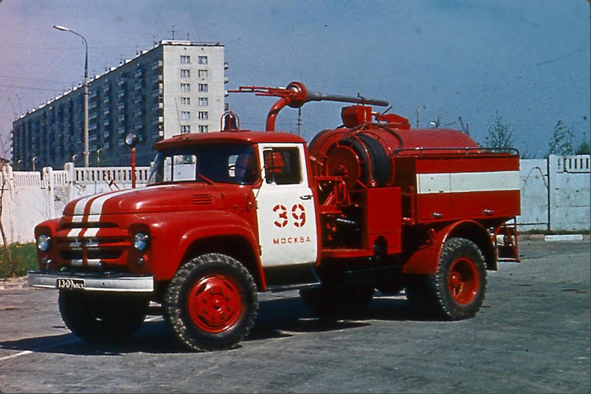 Зил-130 пожарный ап-3