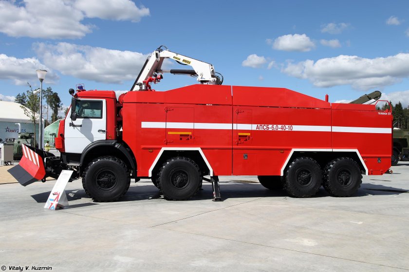 Пожарный КАМАЗ 63501 АПСБ 6 0 40 10