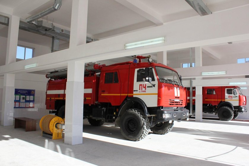 Пожарные депо МЧС России