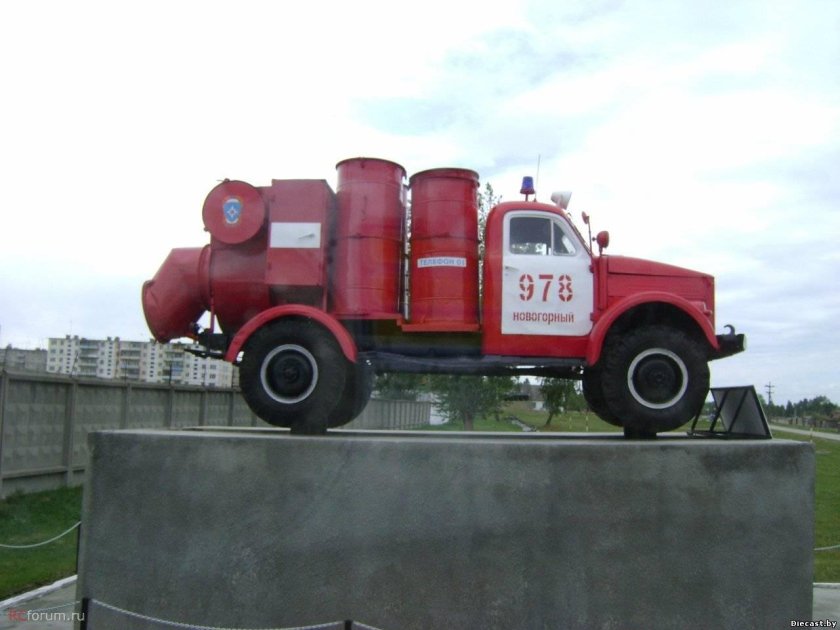 Автомобиль дымоудаления ад (МАЗ 5309)