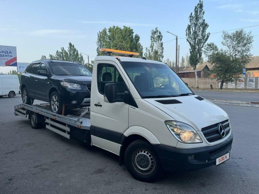 Эвакуатор mercedes sprinter