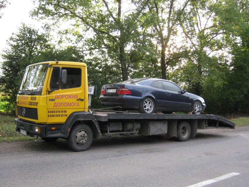 Мерседес 814 эвакуатор