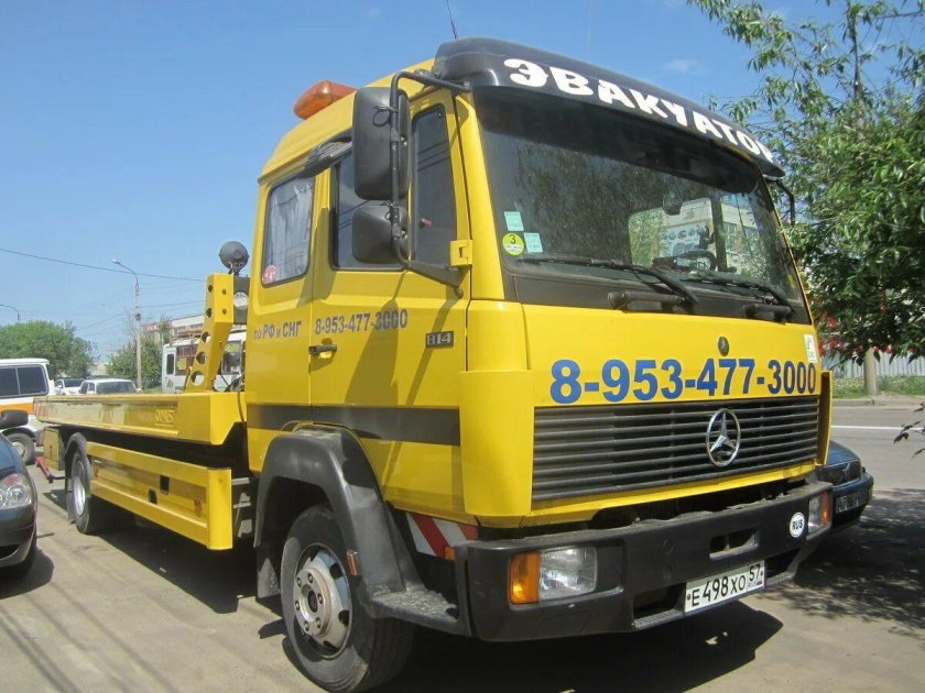 Мерседес 814 эвакуатор