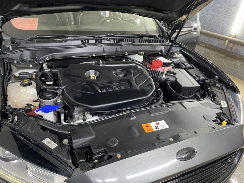 Форд Мондео 4 экобуст подкапотное пространство