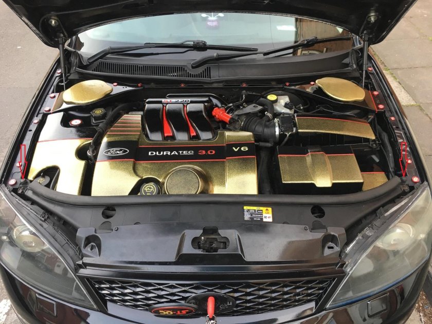 Форд Мондео 3 под капотом