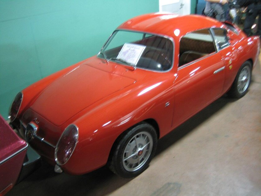 1957 Fiat 750 Abarth Spider Zagato.