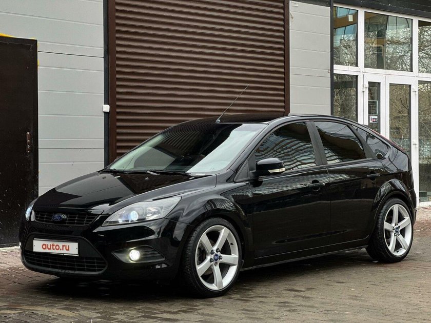 Ford focus 2 рестайлинг хэтчбек черный