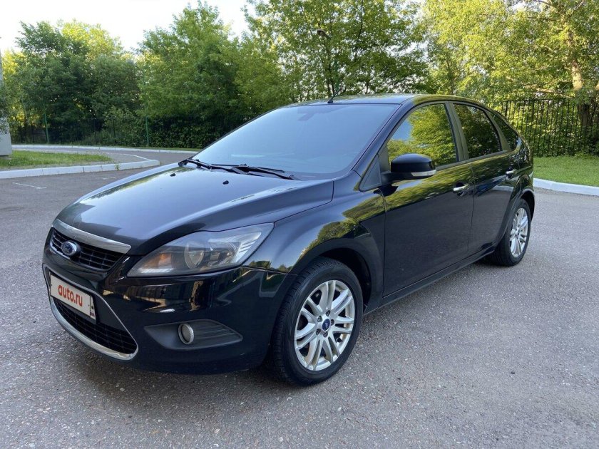 Форд фокус 2 2008 черный