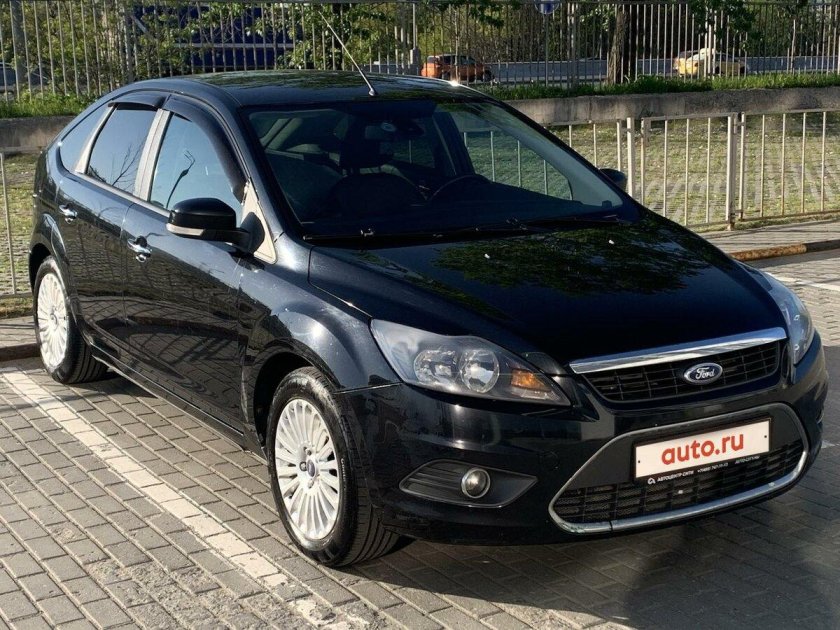 Форд фокус 2 рестайлинг хэтчбек черный
