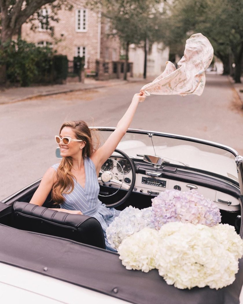 Фотосессия с кабриолетом