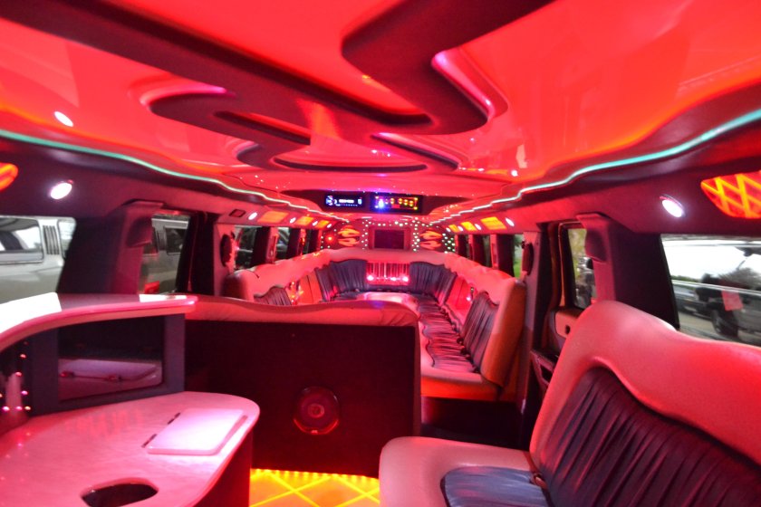 Лимузин внутри