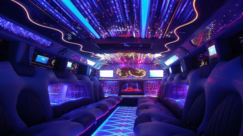 Hummer h2 лимузин салон