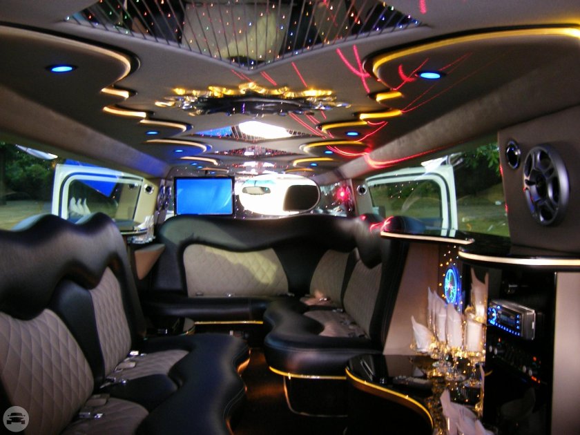Hummer h3 лимузин салон