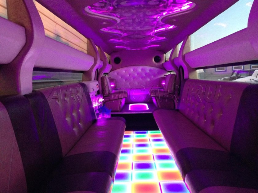 Хаммер лимузин Сургут красный