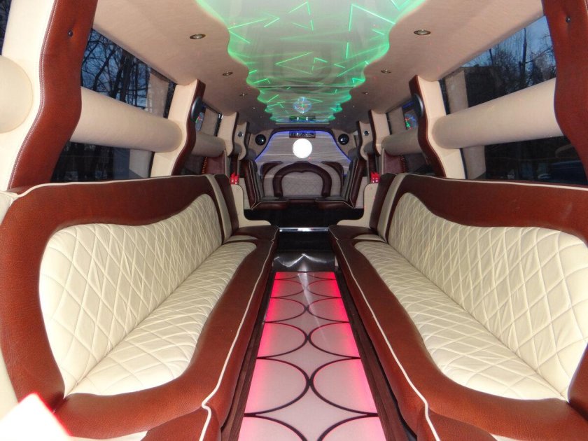 Hummer h2 Limousine салон