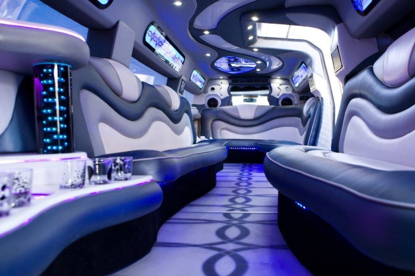 Hummer h2 Limousine салон