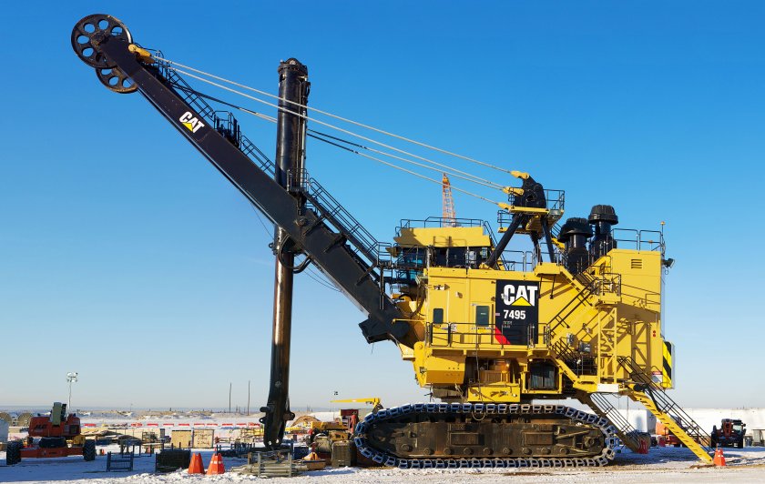 Экскаватор Катерпиллер 7495