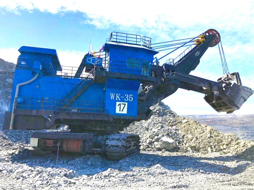 Экскаватор WK-35 Кузбассразрезуголь