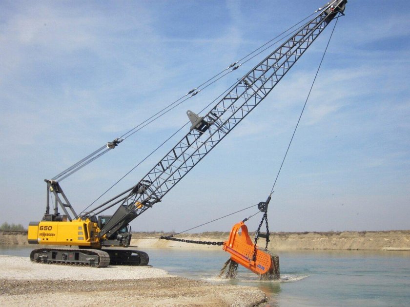 Драглайна Cat 8200.