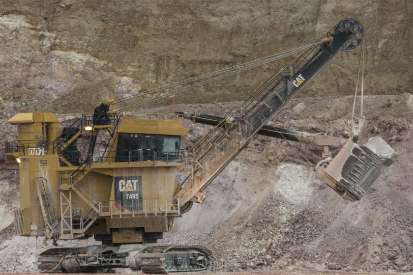 Канатный экскаватор