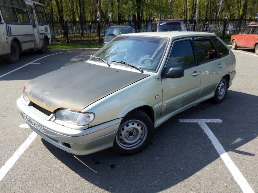 Цвет Талая вода ВАЗ 2114