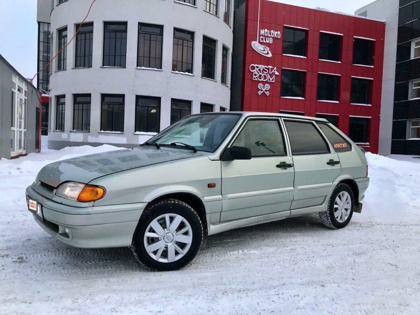 Цвет Талая вода ВАЗ 2114