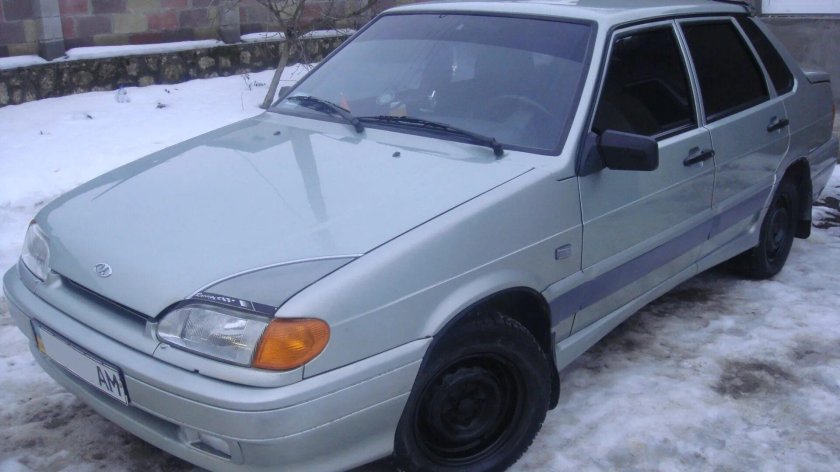 Цвет Талая вода ВАЗ 2114