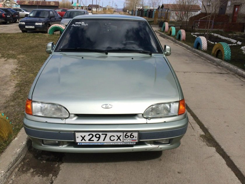 Цвет Талая вода ВАЗ 2114