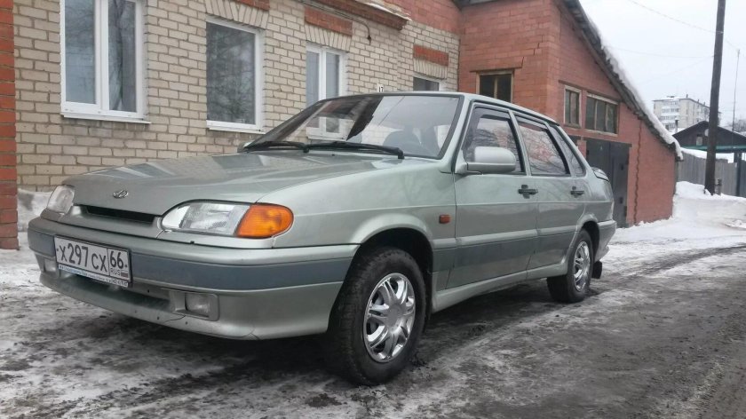 ВАЗ 2115 цвет Талая вода 206