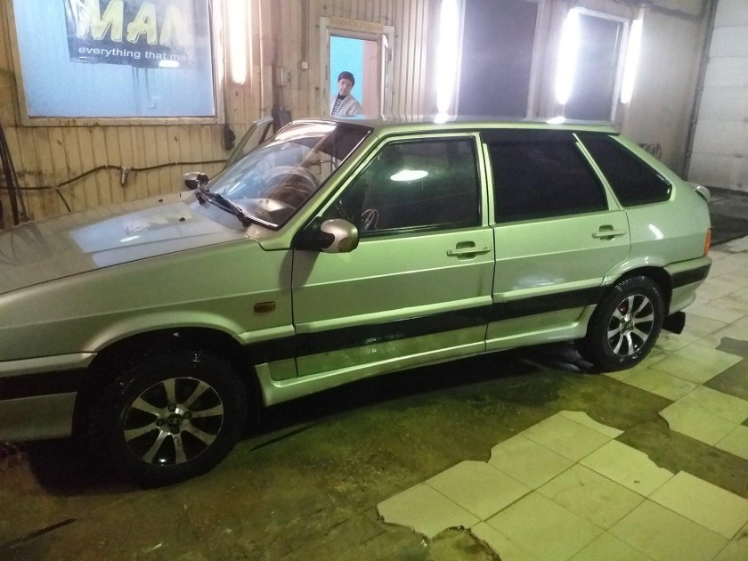 Цвет Талая вода ВАЗ 2114