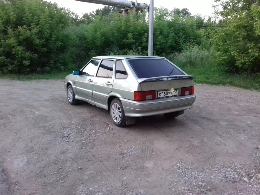 Цвет Талая вода ВАЗ 2114