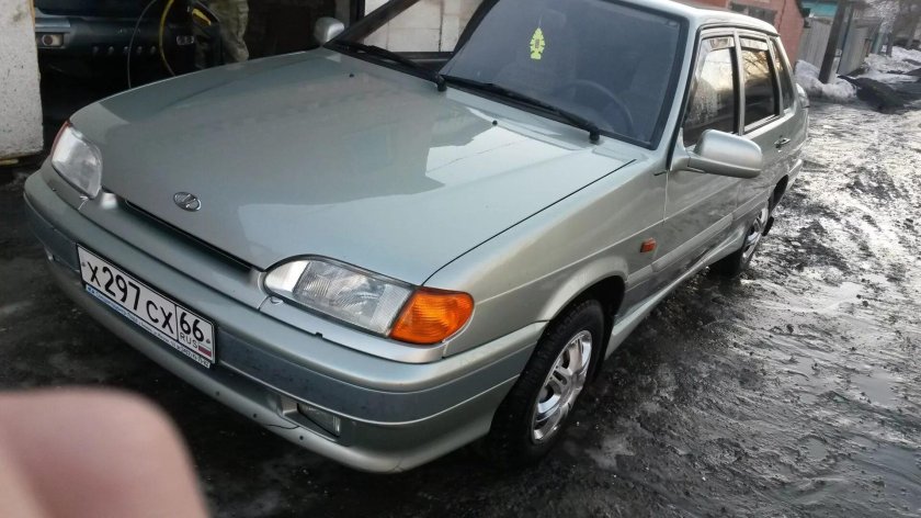 Цвет Талая вода ВАЗ 2114