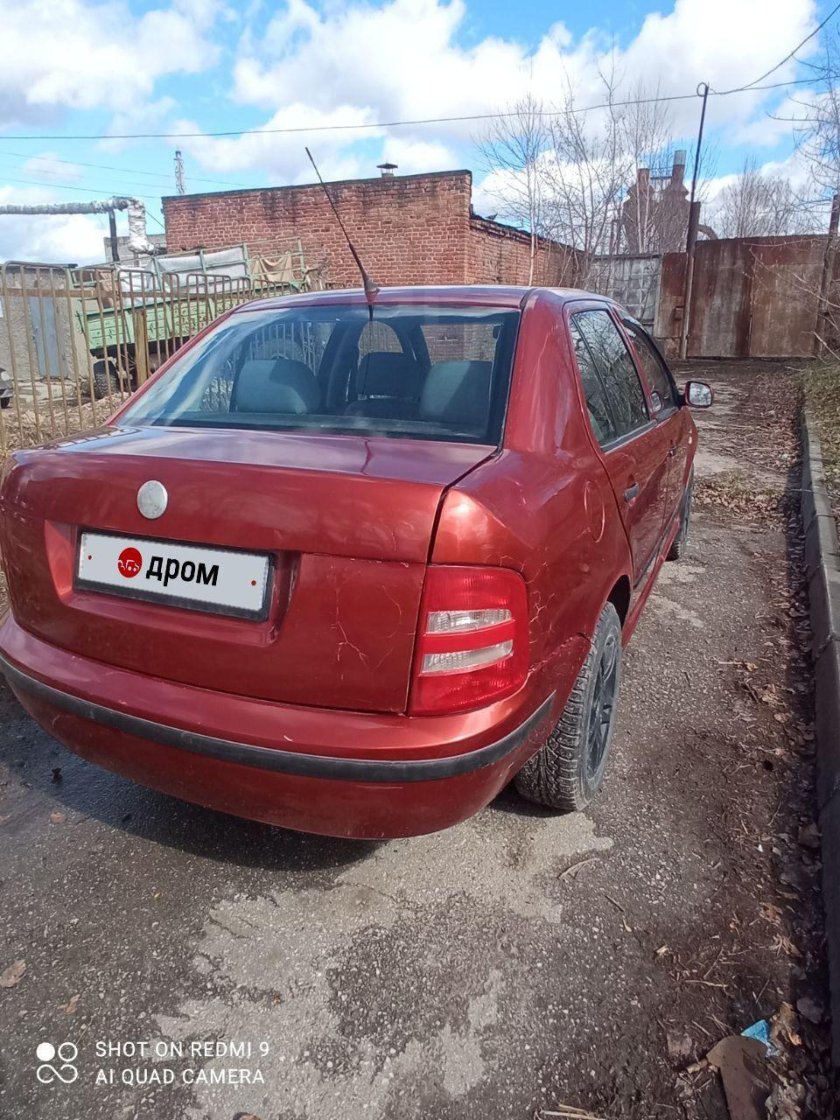 Шкода фабия 2002