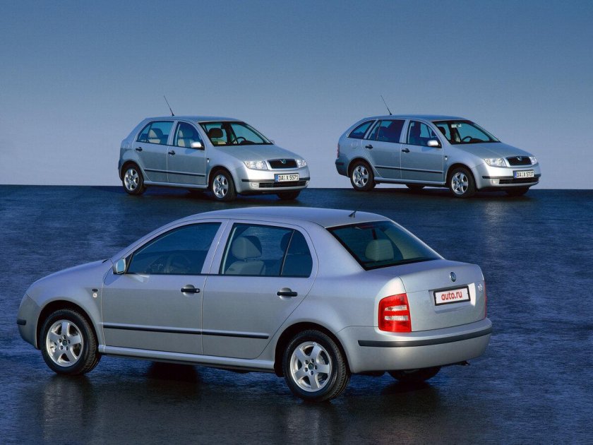 Шкода Фабия седан 2001